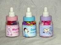 Mini Mamadeira com Confete